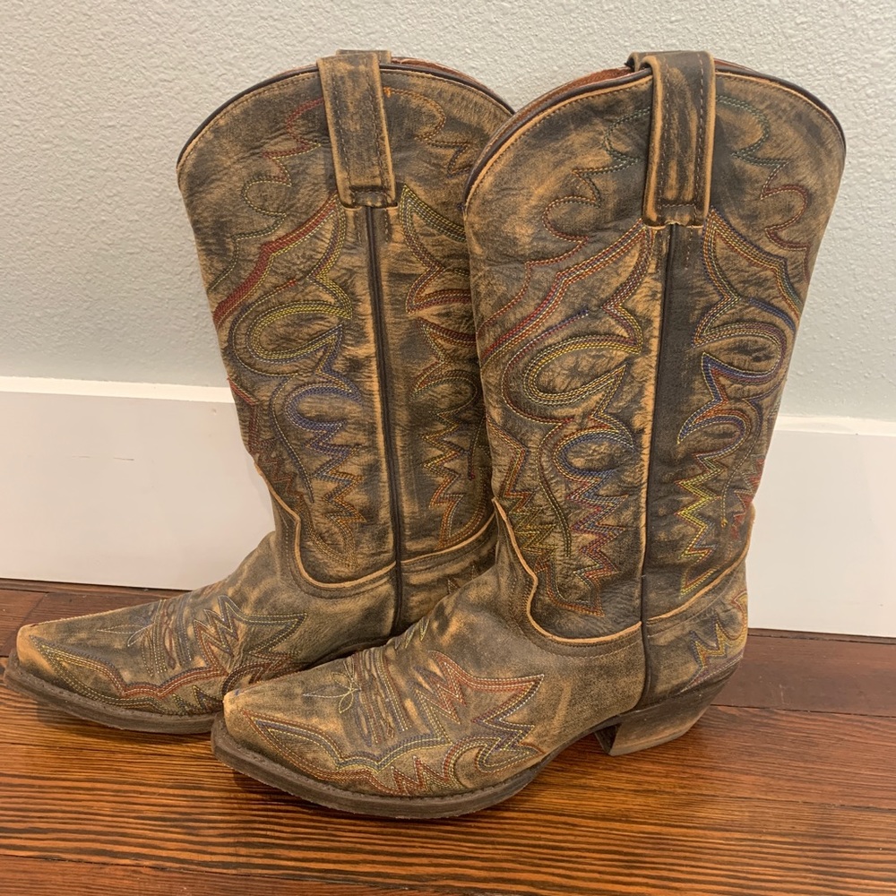American Rebel Women Size 8 Colorful Boots